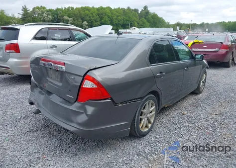 2012 Ford Fusion Sel из США, поврежденный, VIN 3FAHP0JG1CR100600